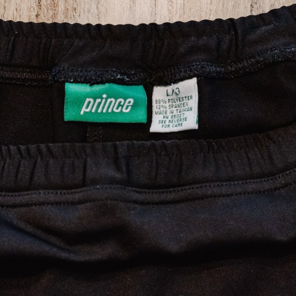 Prince Black A-Line Women's Skirt - Picture 3 of 3
